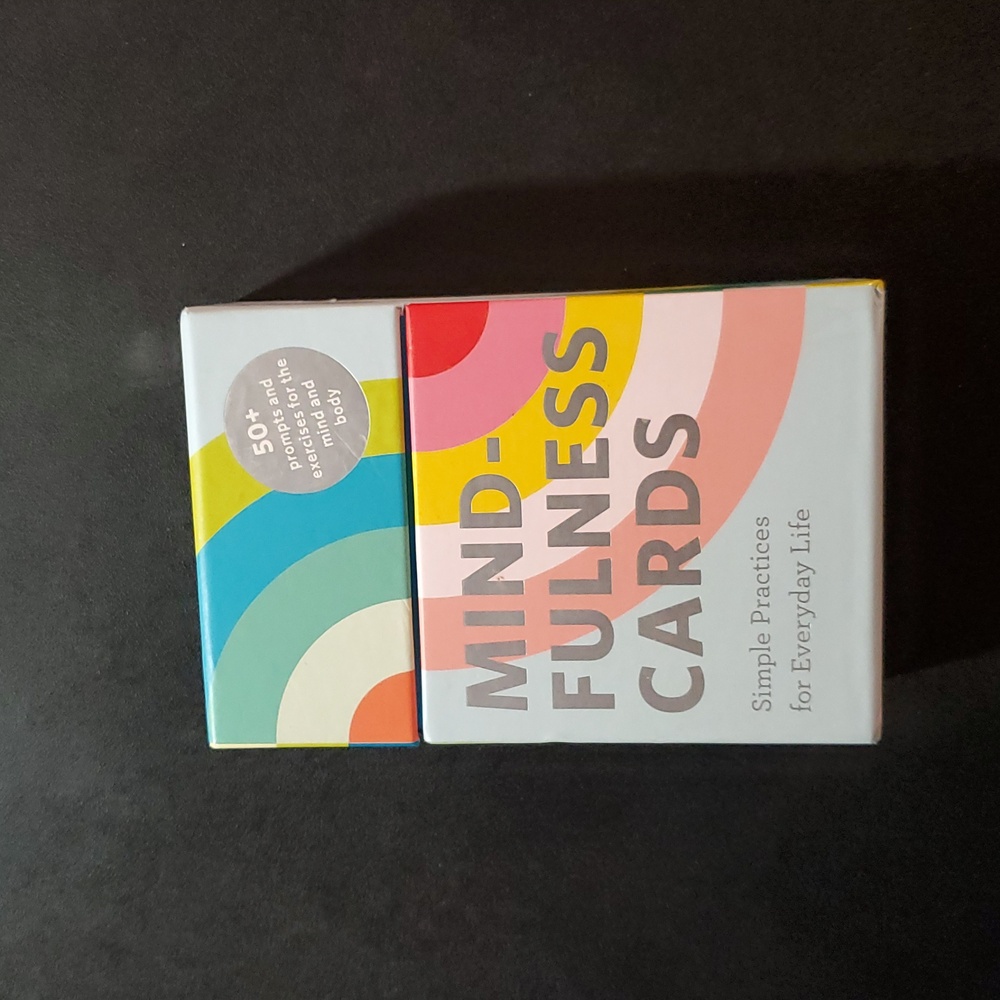 Mindfulness Cards with Colorful Design